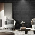 thumbnail image 2 of Dundee Deco Peel and Stick 3D Self Adhesive Foam Wallpaper - Charcoal Faux Bricks, 2.3 ft x 2.3 ft, 2 of 3