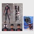 thumbnail image 3 of Shf Anime Spider-man Figuarts Miles Morales Gwen figuras de acción Gwen figura de mujer araña figura de Spiderman muñeca modelo de Pvc Juguetes, 3 of 4