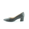 thumbnail image 2 of Naturalizer Mali Women's Heels Black Leather Size 8 W, 2 of 8