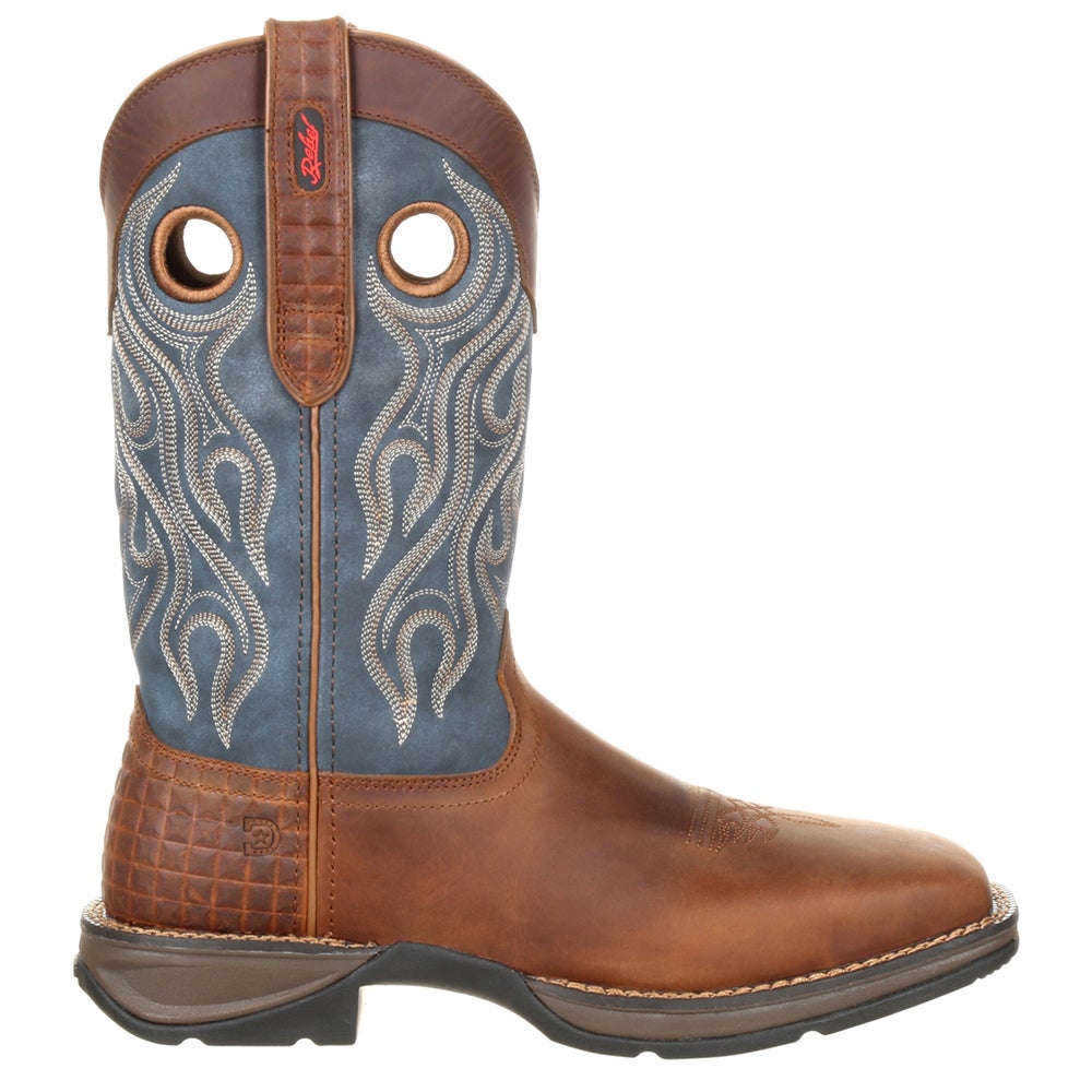 Durango Durango Mens Rebel Distressed Square Toe Western Cowboy Boots