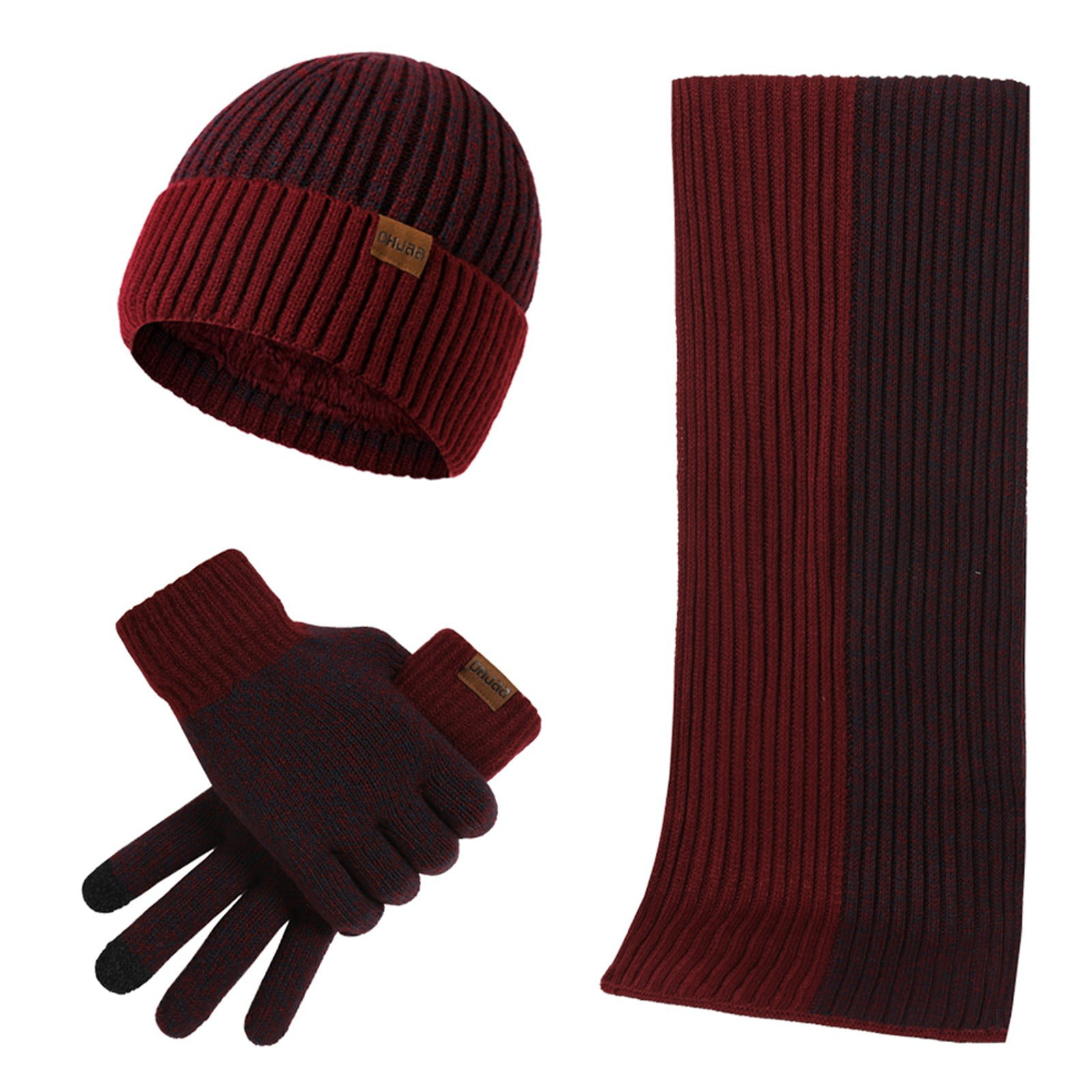 Men Women Baggy Keep Warm Crochet Winter Knit Ski Beanie Skull Slouchy Caps Hat 