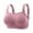 Purple#mesh sports bras for women, variant on Womens Plus Size Wirefree Bra Full Coverage Lifting Everyday Bra Design Sagging Prevention Side Boob Control Bra Pink,XXXL