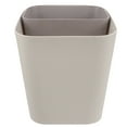 thumbnail image 3 of COOPHYA 1Pcs Recycling Bin Grey Plastic for Home Use with Dry and Wet Separation, 3 of 8