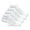 White, variant on Jefferies Socks Mens Womens Sport Coolmax Cushion Low Cut No Show Socks 4 Pair Pack