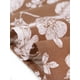 thumbnail image 5 of Blusas de verano para mujer de talla grande Agnes Orinda con escote en V, mangas con volantes y estampado floral 3X marrón, 5 of 8