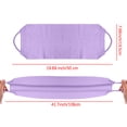 thumbnail image 3 of Btomtd Stretchy Stretchable Frosted Bath Towel Nylon Back Exfoliating Cloth Household Bath Towel, 3 of 6
