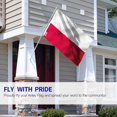 thumbnail image 2 of ANLEY Fly Breeze Drapeau de la Pologne 3x5 Pieds - Drapeaux de la République de Pologne Polyester, 2 of 5