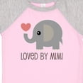thumbnail image 3 of Inktastic Loved by My Mimi Grandchild Gift Baby Boy or Baby Girl Bodysuit, 3 of 4