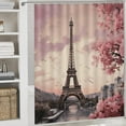 thumbnail image 5 of Bathroom Set, Romantic Paris Tower Printed Bathroom Set,Bathroom Set 4-Piece Set,Bathroom Set with Shower Curtain Sets and Carpet, 5 of 8