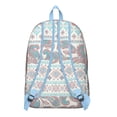 thumbnail image 3 of Unisex Print Bohemian Backpack, Boho Zipper Bag with Front Pocket, Lightweight Rucksack for School University Work Commute, Great Gift Idea, 3 of 5