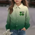 thumbnail image 5 of St. Patrick's Day Boys Tshirts Fashion Printed Long Sleeve Button Down Shirt Kids Clothes Boys Size 3-16, 5 of 7