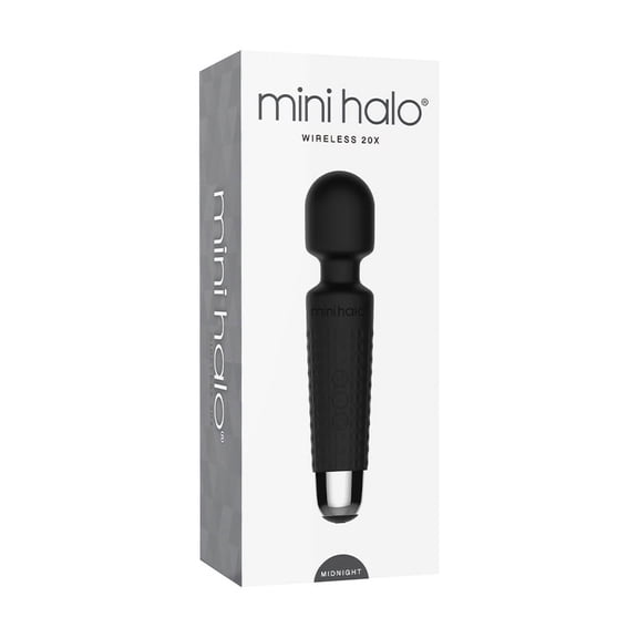 Shibari Mini Halo Personal Massage Wand, Black