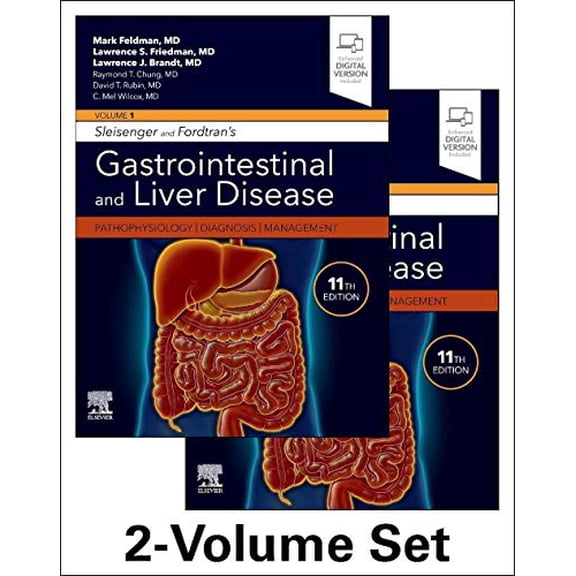 Pre-Owned Sleisenger and Fordtran's Gastrointestinal and Liver Disease- 2 Volume Set: Pathophysiology, Diagnosis, Management, 9780323609623, 0323609627, Hardcover, 11 edition