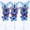 Blue01 Medium, variant on 12 count Artificial Fabric Butterflies, 2 Sizes  Butterly Crafts Decor, DIY  Butterfly Decorations for   Floral  Wedding  Party Birthday Easter Spring. ( Large)