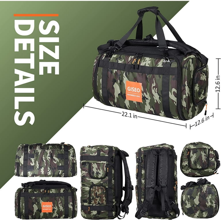ris endnu engang Clancy Speaker Bag Rugged Speaker Bag Carry Case Compatible with JBL Party Box  Series, Portable Speaker Carry Tote Bag Backpack (for JBL Partybox 110  Camouflage) - Walmart.com