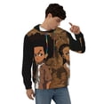 thumbnail image 4 of The Boondocks Men's Hoodie With Color Drawstrings Sweatshirt Hooded Pullover Print Winter Coat Jacket X-Large, 4 of 9