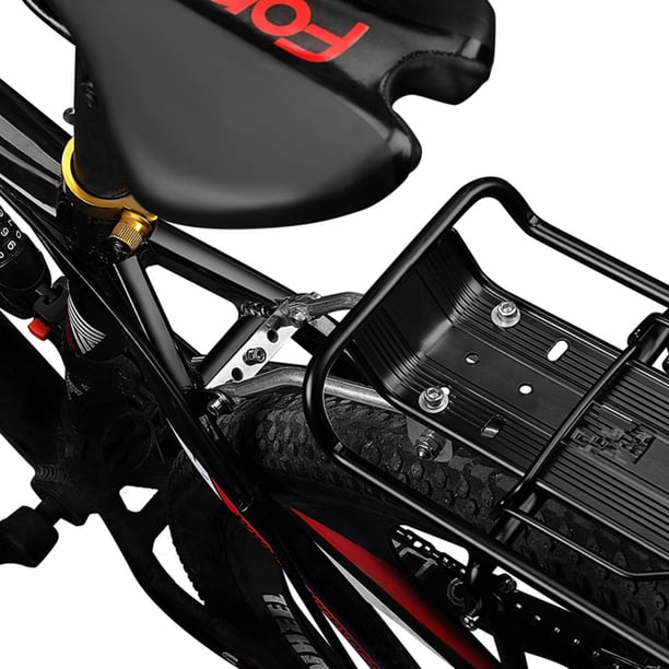 Porte-bagages Avant En Alliage D'aluminium Pour Vélo – Support Latéral/vertical, Adapté Aux Tentes Et Sacs De Couchage