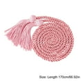 thumbnail image 2 of 10PCS Graduation Decorations 2026 Twisted Honor Cord Tassel Set, 66.9in Polyester Graduation Honor Rope for Ceremony Display, Photo Backdrop, Table Decor and Graduation Party Decorations, 2 of 6