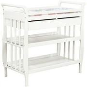 Baby Mod - Lily Changing Table with Drawer and Shelves, White