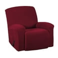 thumbnail image 1 of GUOOL Housses Extensibles pour Fauteuil Inclinable avec la Plupart des Fauteuils Inclinables Rouge, 1 of 9