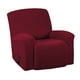 thumbnail image 1 of Funda de sofá Jacquard, funda para sillón reclinable, funda elástica para muebles, a prueba de polvo Vino rojo, 1 of 9