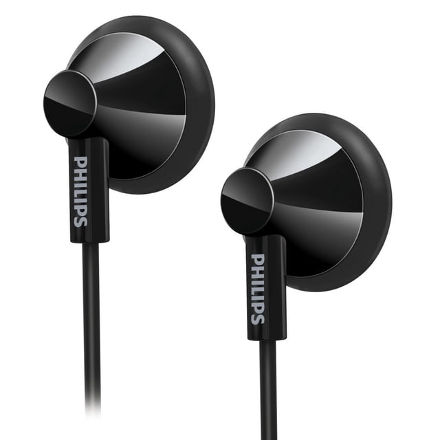 Auriculares intraurales Philips SHE2100BK/28 con controlador de 15 mm, color negro