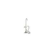 Barclay 4024-PL-SN Gooseneck Tub Filler w/ Diverter & Hand Shower Brushed Nickel