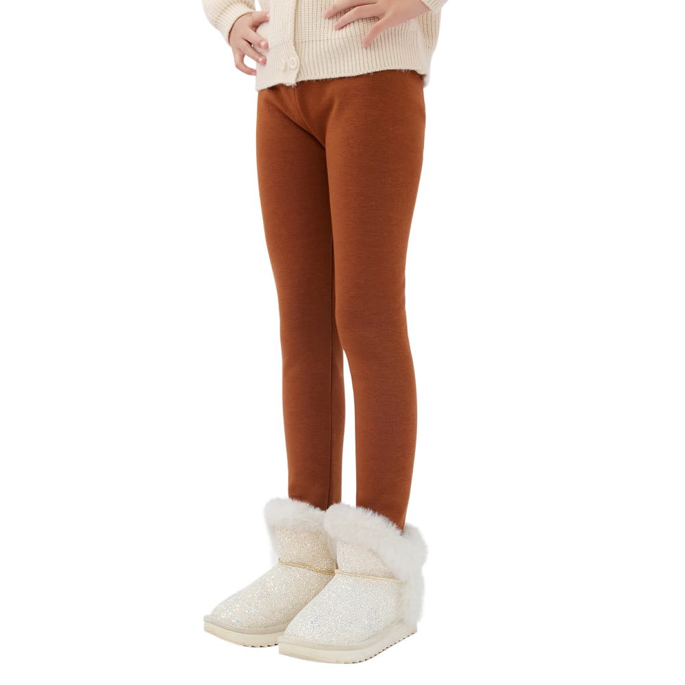 Kids Smooth Warm School Children's Stockings thermal leggings, fleece-lined  thick trousers, cotton leggings, Winter lined