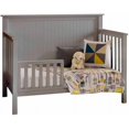 Lolly & Me Americana 4in1 Convertible Crib Pebble gray