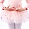 thumbnail image 3 of Toddler Girls Layered Tutu Skirt Sparkling Sequin Tulle Dance Skirts, 3 of 6