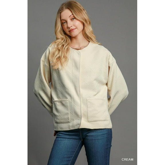 Textured Jacquard Jacket