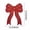 Red, variant on Weloille Split Bow Embroidery Patches 5 Pieces, Exquisite Stitching Self-Adhesive Decorative Patches, Washable Colorfast Applique Patches for Clothing Jacket Bag DIY Decor