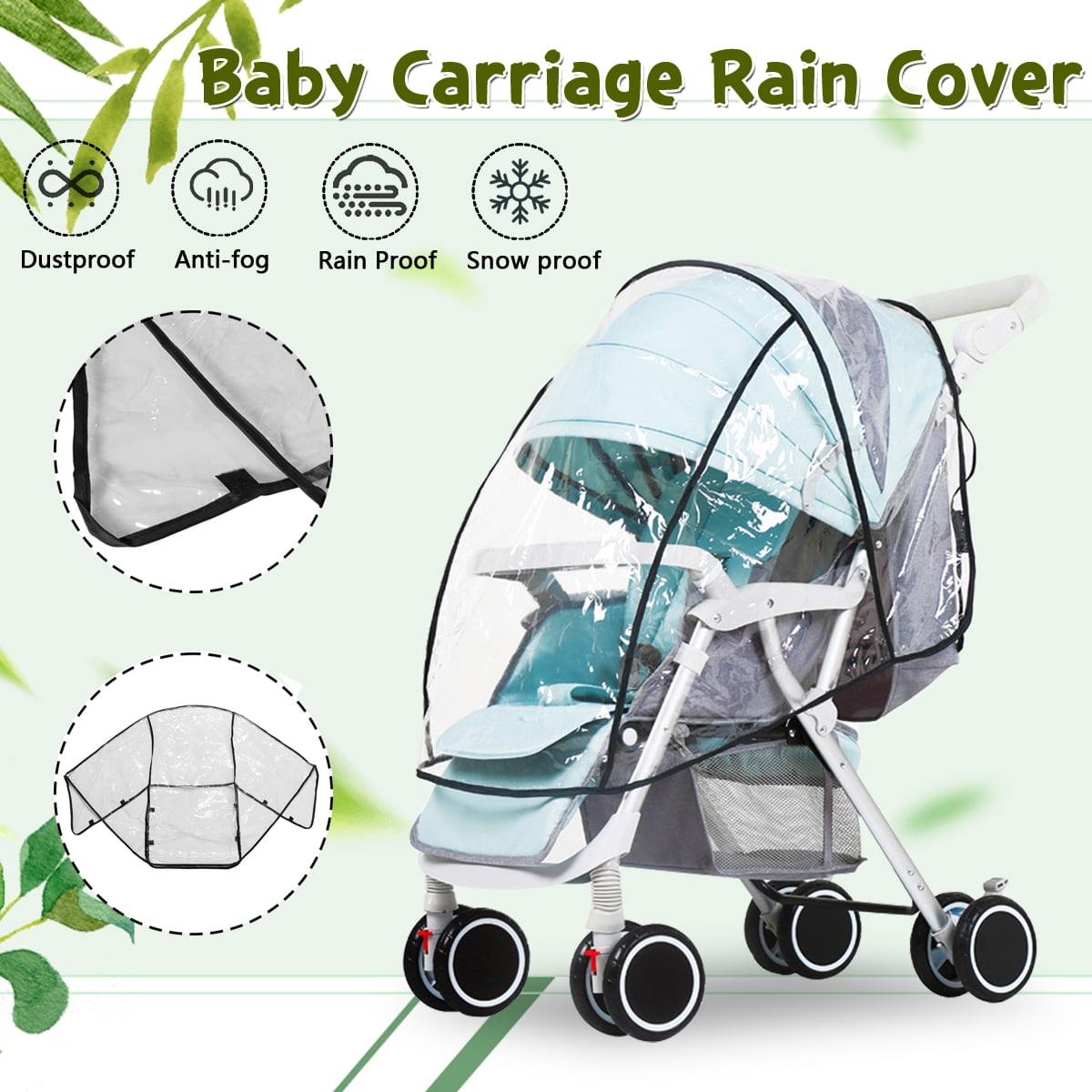 stroller rain cover walmart