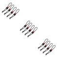 thumbnail image 3 of Wosthever 1 Juego de Clip de varilla, correas de Cable convenientes, contenedores de poste, Clips de palos de nailon, lazos de varillas de mano para Type1 NO1 Wosthever CBP259815, 3 of 6