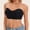F-77Black, variant on ZHOGXU Women's Bra With Transparent Straps Solid Color Wireless Seamless Push Up Breathable Comfortable Soft Bralette For Everday Wear