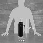 Stanley Classic Stainless Steel Vacuum Insulated Thermos Bottle, 1.5 qt