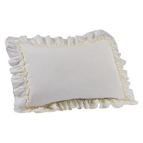 Madison BG Eyelet Pillow Sham, Standard, Beige