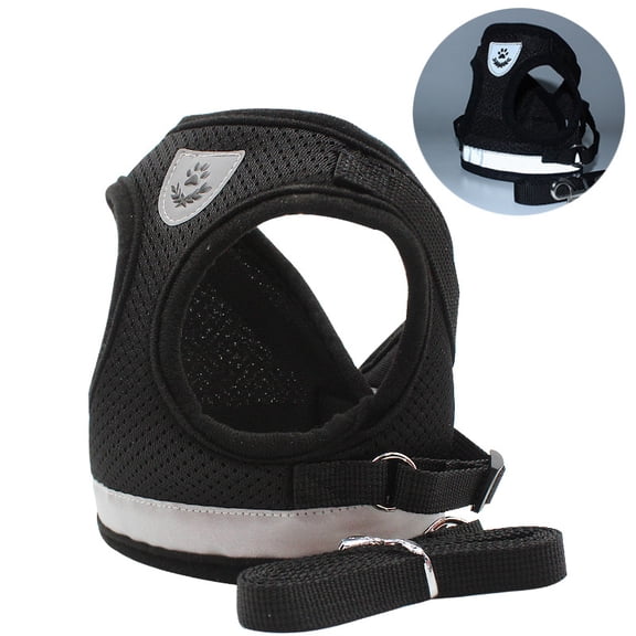 Dog Harness Comfort Soft Breathable Adjustable Mesh Pet Chest Strap Large Dog Harness Vest Collar Hand Strap A6