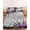Purple,Violet,Charcoal,DustyRose, variant on King Size Fitted Sheet Set - Halloween 3 Piece Bedding Sets 16" Deep Pocket Fitted Sheet with 2 Pillowcases, Vintage Rustic Floral Horror Trees Branches Gray Brushed Microfiber Hotel Bed Sheets