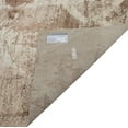 thumbnail image 4 of Porch & Den  Somes Abstract Area Rug Brown/Ivory 2'7" x 8'0" 8' Runner Runner, Indoor Entryway, Kitchen, Bedroom Beige, Black Rectangle, 4 of 7