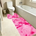 thumbnail image 6 of Dmlowu Bathroom Rugs Set of 2, Non-Slip Velvet Fleece Bath Rugs with Absorbent Soft Microfiber, Machine Washable Bath Mat for Bathroom Floor Tub Shower, 6 of 6