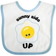 thumbnail image 3 of Inktastic Sunny Side Up Boys or Girls Baby Bib, 3 of 4