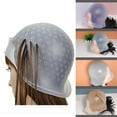 Hair Coloring Highlighting Cap Silicone Salon Hair Dyeing Cap