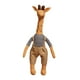 thumbnail image 5 of Muñeco de Jirafa de Peluche, Animal Relleno, Almohada de Juguete, Jirafa Encantadora Realista, Juguete de Alpacas para Decoración para Sala de Estar jirafa marrón, 5 of 9