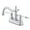 Polished Chrome, variant on Kingston Brass KS1601NL 4 in. Centerset Bathroom Faucet, Polished Chrome