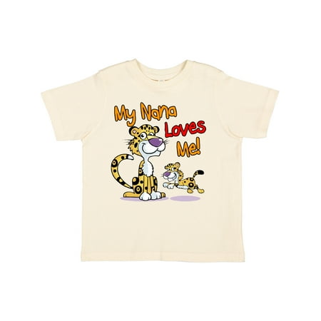 

Inktastic My Nana Loves Me Cat Boys or Girls Toddler T-Shirt