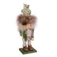 Kurt Adler Hollywood Nutcracker Collection, Woodsman with White Owl