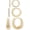 Gold-chunky twisted hoop, variant on Generic Small Sterling Silver Huggie Hoop Earrings Set for Women, Hypoallergenic 14K Gold Plated Hoops Stacks for Multiple Piercings, Dainty Cute Mini Lightweight Cartilage Studs Trendy Jewelry Gift