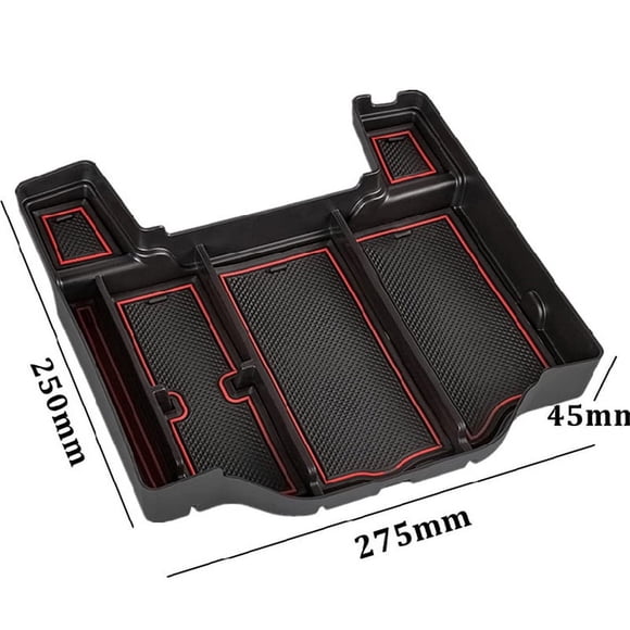 Car Center Console Organizer Tray for Dodge RAM 1500 2500 3500 2022 2021 2020 2019 Armrest Storage Box Interior Accessories