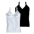 thumbnail image 2 of Skinnygirl by Bethenny Frankel, Seamless Cami with Removable Cups - 2 pack, 2 of 4